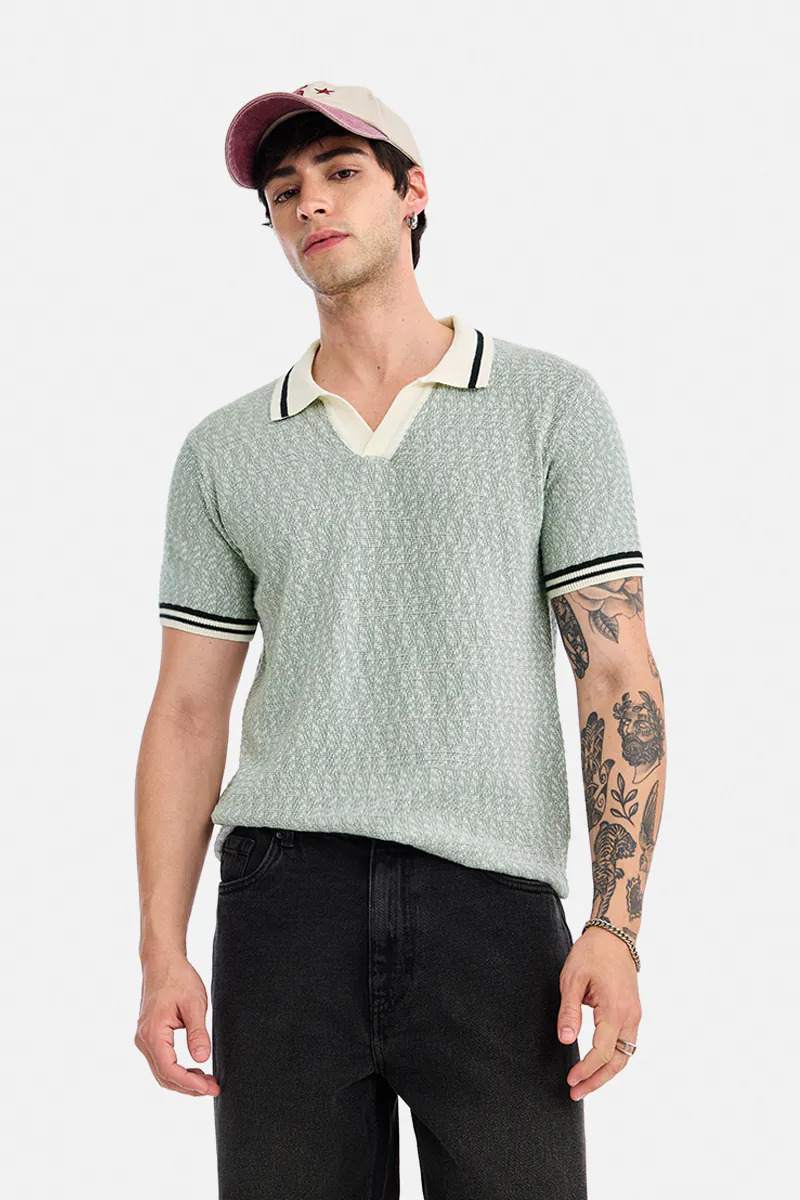 Lightweight Knit Polo