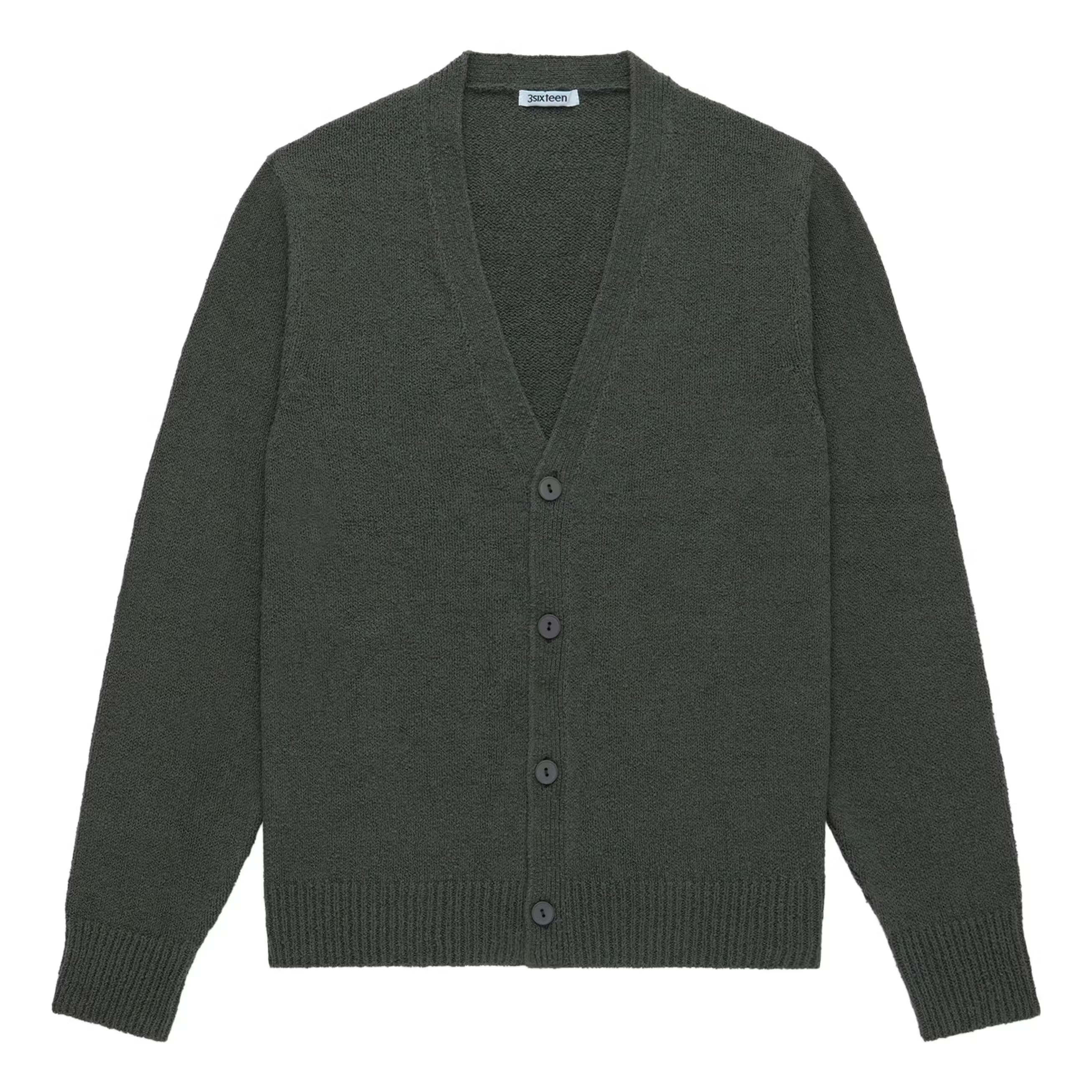 Boucle V-Neck Cardigan